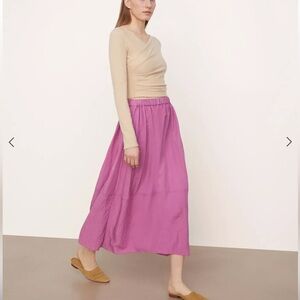 VINCE Pulled On Tiered Skirt